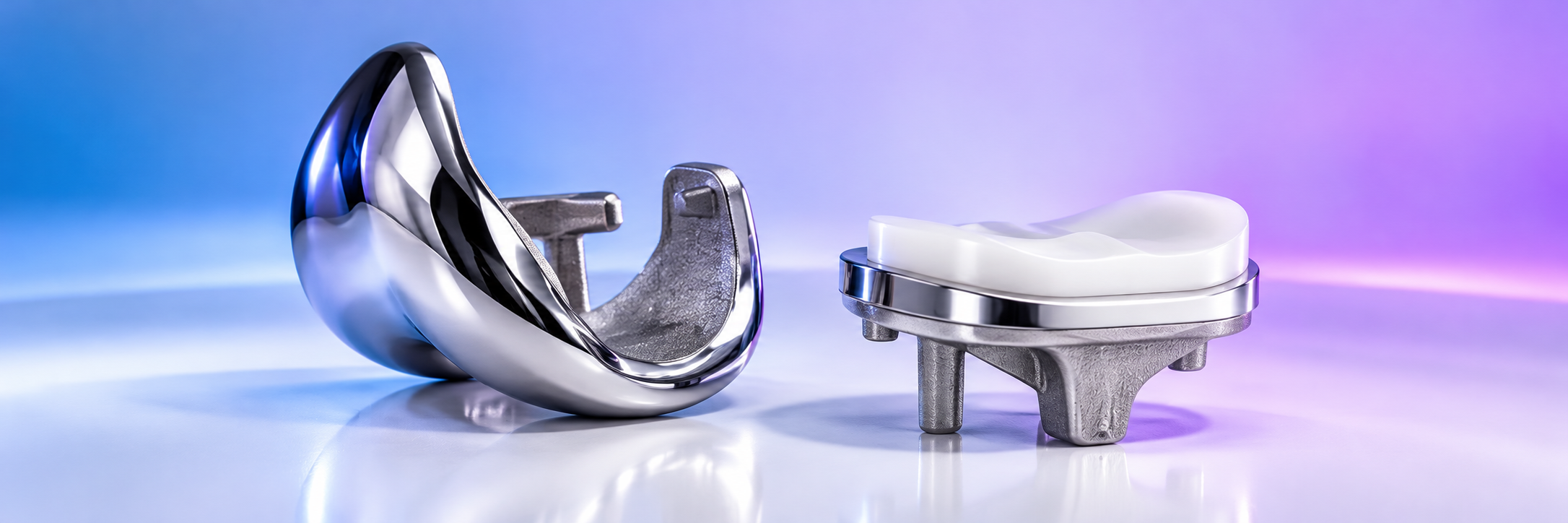 Unicondylar knee replacement implants